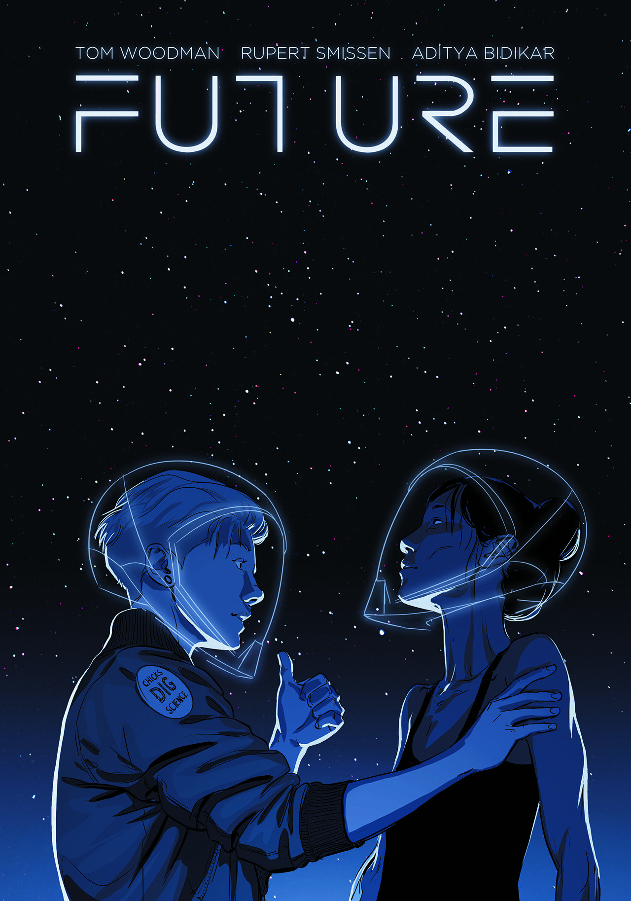 Front cover of book Future by Tom Woodman, Rupert Smissen and Aditya Bidikar